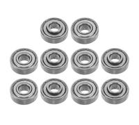 CONGARTENO 10pcs Wheelchair Front Wheel Bearings Precision Replacement for Manual Wheelchair Caster Hub Walker Transport Chair Hospital Mobility Parts