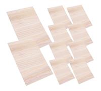 CONGARTENO 10Pcs Wooden Taekwondo Breaking Boards Professional Performing Martial Arts Planks for Training Practice Moderate Hardness
