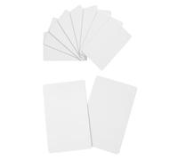 CONGARTENO 10PCS Writable White Cards Contactless for Access Control Attendance Identification Industrial Automation Security Systems Compatible with NFC Enabled Phones