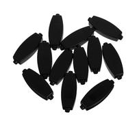 CONGARTENO 12pcs Abs Plastic Electrical Project Box Enclosure for Pcb Circuit Board Connection DIY Electronic Junction Case for Home and Industrial Use Black D