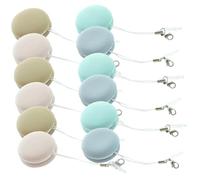 CONGARTENO 12pcs Macaron Screen Cleaning Cloths for Eyeglasses and Electronic Devices Soft Non-scratch Lens Wipers in Pink Blue Green Khaki Safe for Mobile Phones Cameras Tablets