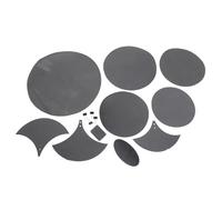 CONGARTENO 14pcs Drum Mute Pad Set with 5 Drum Pads 3 Cymbal Mutes and 4 Binder Clips for Quiet Practice and Sound Control