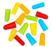 CONGARTENO 15 Pcs Silicone Finger Protectors for Sewing Crafts Flexible Elastic Finger Caps Colors Cut Resistant Thimbles for Needlework Embroidery and Felting
