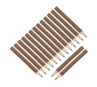 CONGARTENO 15PCS Natural Bark Pencils Rustic Wooden Twig Writing Tools Degradable Branch Pencils for Outdoor School Creativity Gifts