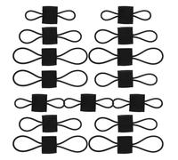 CONGARTENO 15pcs Outdoor Elastic Webbing Straps for Backpack Tactical Organizer Ribbons with Quick Adjustment System Enhanced Grip and Extreme Weather Endurance for Hiking Camping Survival