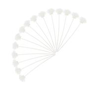 CONGARTENO 15pcs PE Foam Artificial Flower Diffuser Sticks Chrysanthemum Floral Arrangement Refill for Home Office Wedding Decor No Wilting No Maintenance Freshener Reed Oil Diffusers