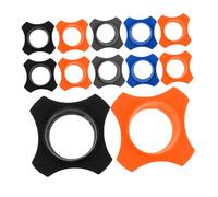CONGARTENO 16pcs Microphone Rubber Ring Anti-roll Soft Rubber Anti-slip Shockproof Sleeve Antiroll Design for Handheld Wireless Mics in Ktv Sessions and Daily Use
