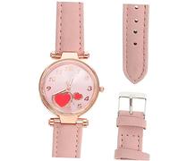 CONGARTENO 1pc Elegant Women Heart Watch Stylish Heart Design Casual Wrist Watch for Daily Wear Valentine Day Comfortable Versatile Accessory for Various Occasions