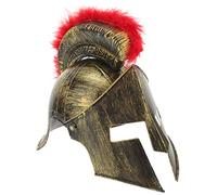 CONGARTENO 1Pc Roman Helmet Lightweight Knight Costume Headgear for Festivals Role Play and Halloween Cosplay Fits for Selfies and Parties