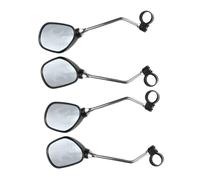 CONGARTENO 2 Pairs Bicycle Rearview Mirrors for Mountain and Road Bikes Vibration Handlebar Mount with Wide Viewing Angles Stable Reflection and Tool Installation Shock Resistant Design