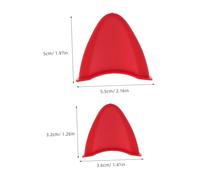 CONGARTENO 2 Pairs Lightweight Cat Ears Helmet Accessories for Motorcycle Helmets Securely Attached Eye-catching Large and Small Cat Ear Decors for Personal Style