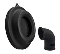 CONGARTENO 2 Pcs Electric Pressure Cooker Silicone Lid Steam Release Diverter Steam Splitter Black Silicone Easy Installation Protect Kitchen Cabinets for Home and Hotel