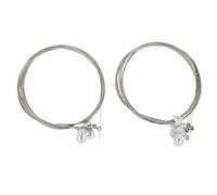 CONGARTENO 2 Sets Electric Guitar Strings Replacement Kit, Professional Ge09 Ge10 Steel Strings, Medium Gauge for Electric Folk Guitar Accessories, Suitable for Musicians and Live Performance