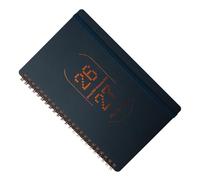 CONGARTENO 2026-2027 Weekly Organizer and Daily Appointment Book in Navy Blue, PU Hardcover Personal Planner Monthly and Academic Calendar, Compact Time Management To-Do List Notebook for