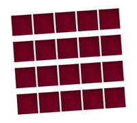 CONGARTENO 20pcs Burgundy Disposable Paper Napkins Soft Absorbent Red Serviettes for Weddings Receptions Birthday Parties and Event Decorations