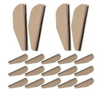 CONGARTENO 20pcs Car Side Mirror Rain Visor Eyebrows Thickened Waterproof Rearview Mirror Rain Protector for Trucks SUVs Outdoor Driving Safety