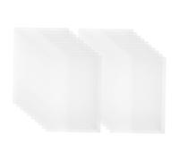 CONGARTENO 20pcs Clear Book Covers for Paperbacks Adjustable Transparent Plastic Sleeves for School Office Protective Covers Against Wear Tear Spills Versatile for Documents and Collectibles