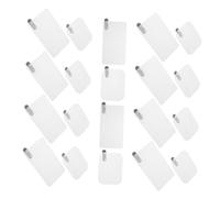 CONGARTENO 20pcs Electrostatic Stickers for Dash Cam Mounting Residue Protective Film with High Transparency Flexible Adhesive for Car Glass Installation Versatile for Dashcams and Rearview
