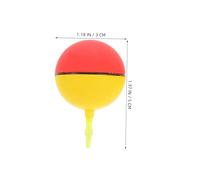 CONGARTENO 20pcs Fishing Floats Bobbers High Buoyancy Rig Floats for Catfish Surf Fishing Gear Visible Spherical Design for Lure Slip Bobbers and Rock