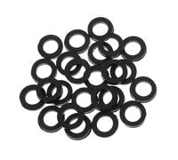 CONGARTENO 24pcs Flat Rubber Gasket Sealing Rings for Shower Heads and Garden Hose Leak Prevention Washers for Water Pipes and Faucets Heat Resistant Plumbing Seals