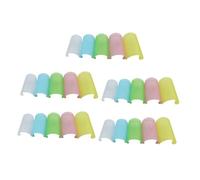 CONGARTENO 25pcs Flute Protectors Set Soft Plastic Flute Films Protective Covers for Chinese Bamboo e f Random Colors Suitable for Maintenance and Travel