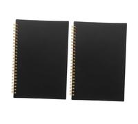 CONGARTENO 2pcs Accounting Ledger Book with Vertical and Horizontal Blank Financial Record Pages for Business Income and Expense Tracking Efficient Account Management Notebook