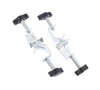 CONGARTENO 2pcs Adjustable Boss Head Clamp Holder Iron Stand Bracket for Laboratory Chemistry Teaching Equipment Multifunctional Fixture Accessories for Home and Research Use