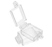 CONGARTENO 2pcs Boat Type Switch Protective Cover Toggle Button Cover Transparent Plastic