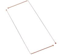 CONGARTENO 2pcs Brass Water Dowsing Rods for Paranormal Equipment Kit Divining Sticks for Ghost Hunting Gold and Treasure Finding Accurate Outdoor Adventure Tools for Beginners and