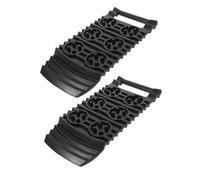 CONGARTENO 2pcs Car Anti-skid Traction Boards Portable Tracks for Snow Mud High Wear Resistance Tire Grip Mats Fit Off-road Vehicle Escape Safety Gear