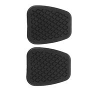 CONGARTENO 2pcs Car Foot Pedal Rubber Pads Replacement Clutch Brake Covers Anti-slip Pedal Protector for Fit City Grace Textured Grip Surface for Secure Driving Safety