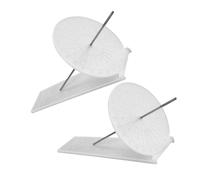 CONGARTENO 2pcs DIY Sundial Clock Model Science for Educational Assembly Kit Teaching Measurement and Earth's Movements Stem Experiment Kit for Curiosity and Learning