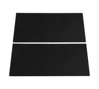CONGARTENO 2pcs Felt Dart Board Wall Protectors 60x60cm 0.9cm Thick Square Backer Pads for Dart Board Surround, Black Felt Tiles Wall Protectors Suitable for Game Rooms and Leisure Sports
