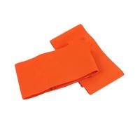 CONGARTENO 2PCS Football Captains Armbands Bright Orange Comfortable Breathable Team Leader Bands for Soccer Basketball Sports Match Players