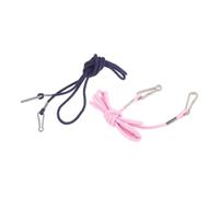 CONGARTENO 2pcs Glove Leash Clips Elastic Mitten Holder Straps for Winter Outdoor Activities Washable Nylon Glove String for Boys