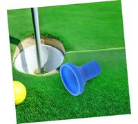 CONGARTENO 2pcs Golf Ball Grabber Suction Cup Portable Picker Upper Tool with Ergonomic Grip for Efficient Practice Sessions Compact Travel-friendly Design in Bright Blue for Easy