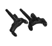 CONGARTENO 2pcs Heavy-duty Steering Knuckle Assembly for Atv Quad Bike and Go Kart Front Spindle Flange Replacement with Reinforced Metal Construction Responsive Control and Enhanced Brake