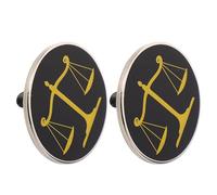 CONGARTENO 2pcs Justice Scale Brooch Lawyer Lapel Pin for Law Students Judges Attorneys Lightweight Metal Suit Collar Pin Symbolizing Fairness and Integrity Graduation and Professional