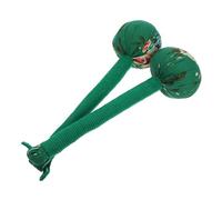 CONGARTENO 2pcs Manual Massage Hammer Muscle Massage Tool Lanyard, 31cm Green Moxa Back Knocker Massager for Full Body Muscle Relaxation and Pain Relief