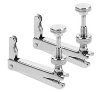 CONGARTENO 2pcs Metal Cello Tuner Fine Tuning Screws String Adjuster Essential Cello Accessories for Tuning Beginners