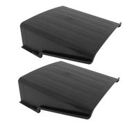 CONGARTENO 2PCS Outdoor Security Camera Cover Weatherproof Shield with Uv Protection Rain Dust Resistant Plastic Sunshade Roof for Dome and Bullet Cameras