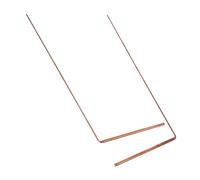 CONGARTENO 2Pcs Portable Dowsing Rods Divining Sticks for Ghost Hunting Treasure Prospecting and Water Location with Comfortable Long Handles