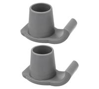 CONGARTENO 2Pcs Practical Walker Ski Glides Slip Heavy Duty Walker Sliders for Enhanced Stability and Smooth Movement Various Surfaces