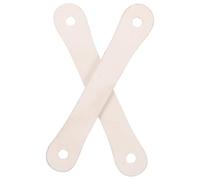 CONGARTENO 2pcs PU Leather Drumstick Controllers Non-slip Finger Grip Rings for Drummers Drum Stick Control Clips Compatible with Drumsticks Stabilizing Auxiliary Tools for Electronic and