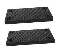 CONGARTENO 2Pcs Rubber Jack Pads Dual Column Arm Protection Nonslip Vehicle Lift Support Pads Fit Auto Lift Foot Cushions for Car Repair Maintenance