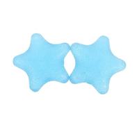CONGARTENO 2Pcs Silicone Massage Grip Balls for Stress Relief and Rehabilitation Moderate Softness Hand Strengthener for Wrist Development Suitable for Office Athletes Arthritis Random Color