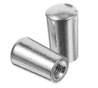 CONGARTENO 2pcs Silver 4mm Electric Guitar Toggle Knob Caps Metal Pickup Switch Tips Guitar Accessories for Electric Parts