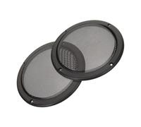CONGARTENO 2PCS Speaker Grill Covers for Car Subwoofer Protection and Home Audio Mesh Grille Decorative Speaker Covers Compatible with Vehicle and DIY Sound Systems