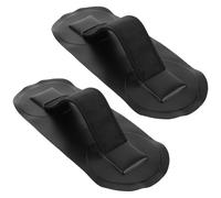 CONGARTENO 2pcs Strap Handle Patches for Inflatable Boats Kayak Seat Replacement Soft Ergonomic Grip Canoe Carry Handle for Paddleboard Canoeing Fishing and Surfing