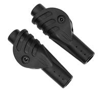 CONGARTENO 2Pcs Tent Support Rod Adapter Folding Joint Connectors for Camping Tent Poles Awning Canopy Support with Groove Design for Easy Installation and Wind Stability